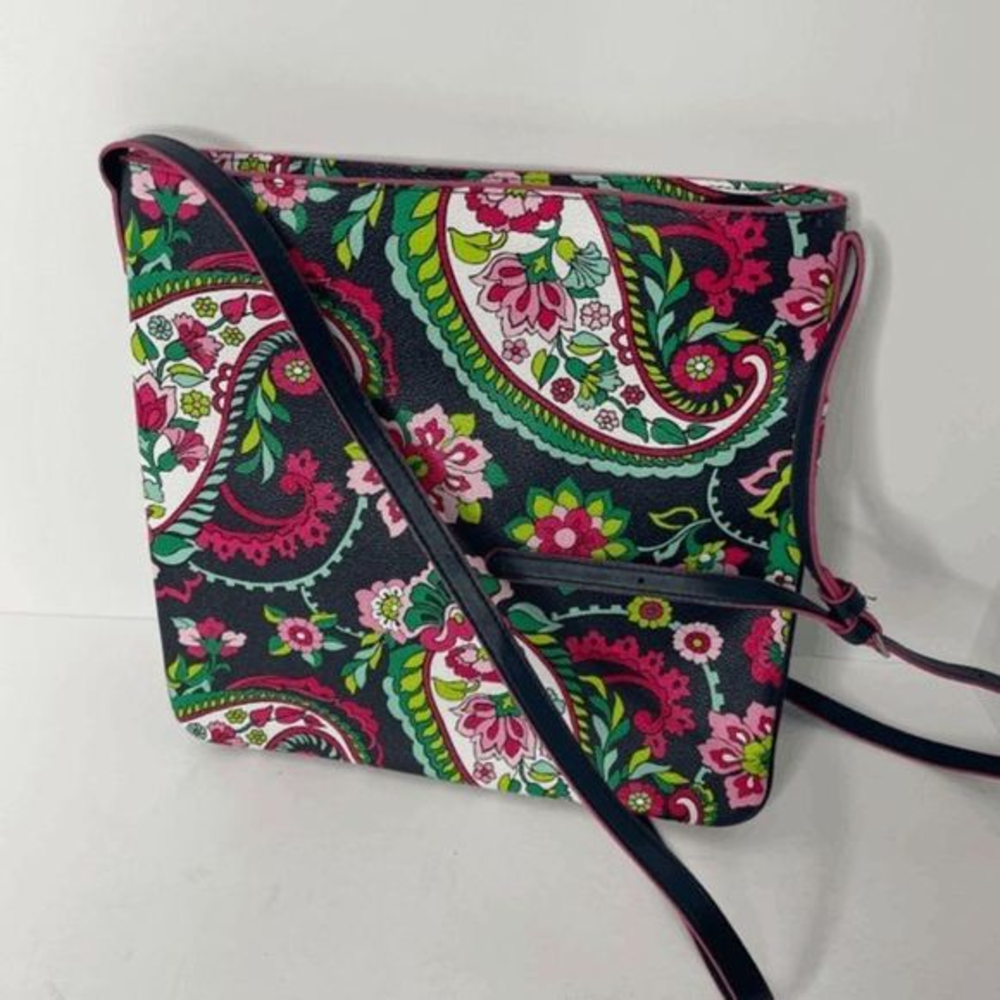 Vera Bradley Large‎ Navy Crossbody Bag